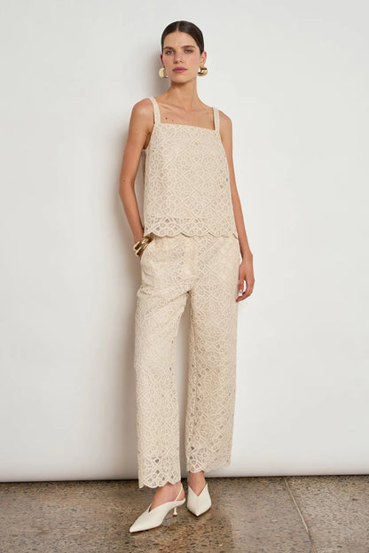 Zoe Kratzmann - Direct Pant | Ecru