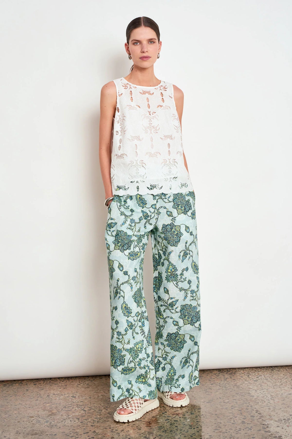 Zoe Kratzmann - Garner top | Alabaster