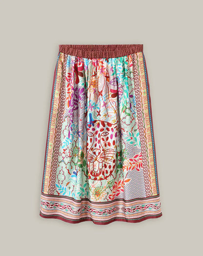 Me369 - Vanessa Shipibo Midi Skirt