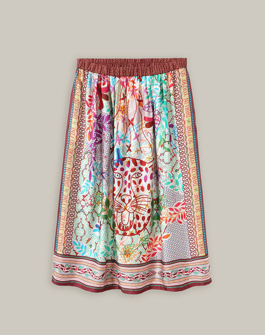 Me369 - Vanessa Shipibo Midi Skirt