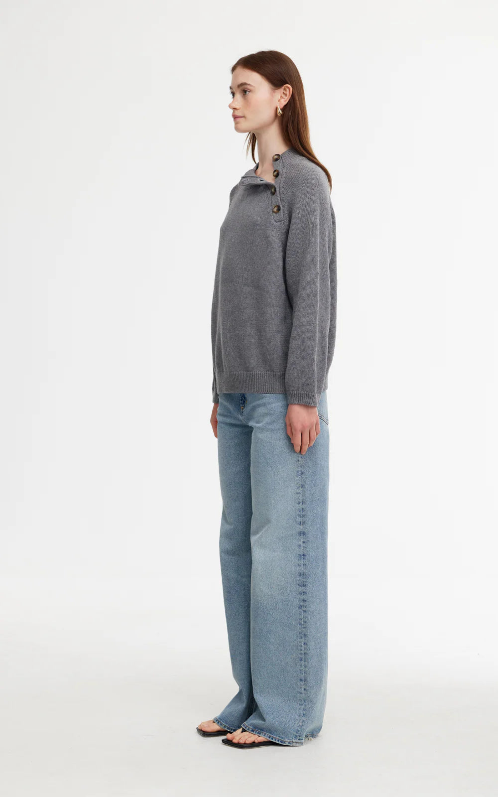 Kinney - Darcy Jumper | Grey
