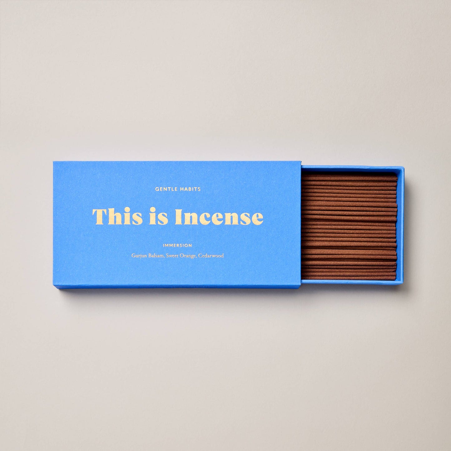 GENTLE HABITS - This Is Incense - IMMERSION