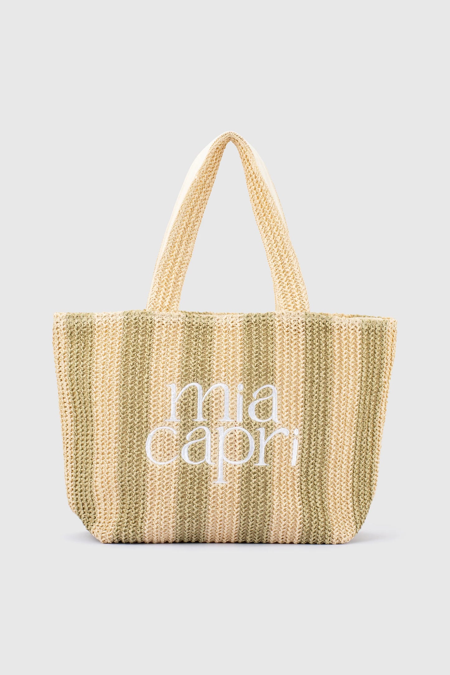 Mia Capri - Vacay Tote | Sage Green