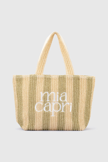 Mia Capri - Vacay Tote | Sage Green