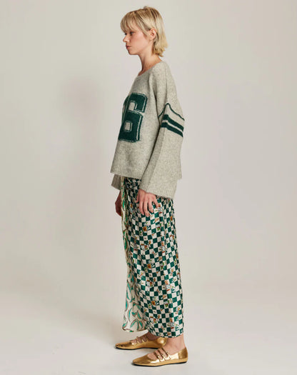 Me369 - Laurel Sporty Jade Sweater