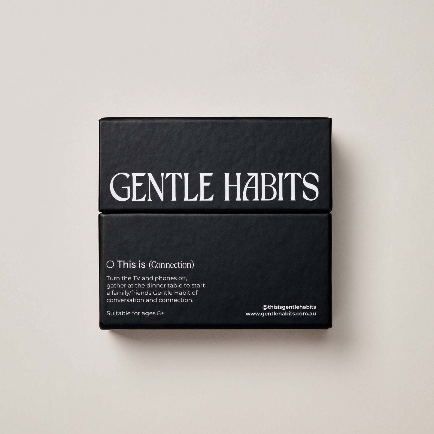 GENTLE HABITS - Connection Cards