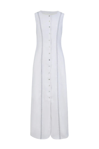 SANCIA - The Kaila Dress | Ivory