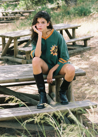 Kinga Csilla - 77 Sun Team Tee dress | Stonewashed green