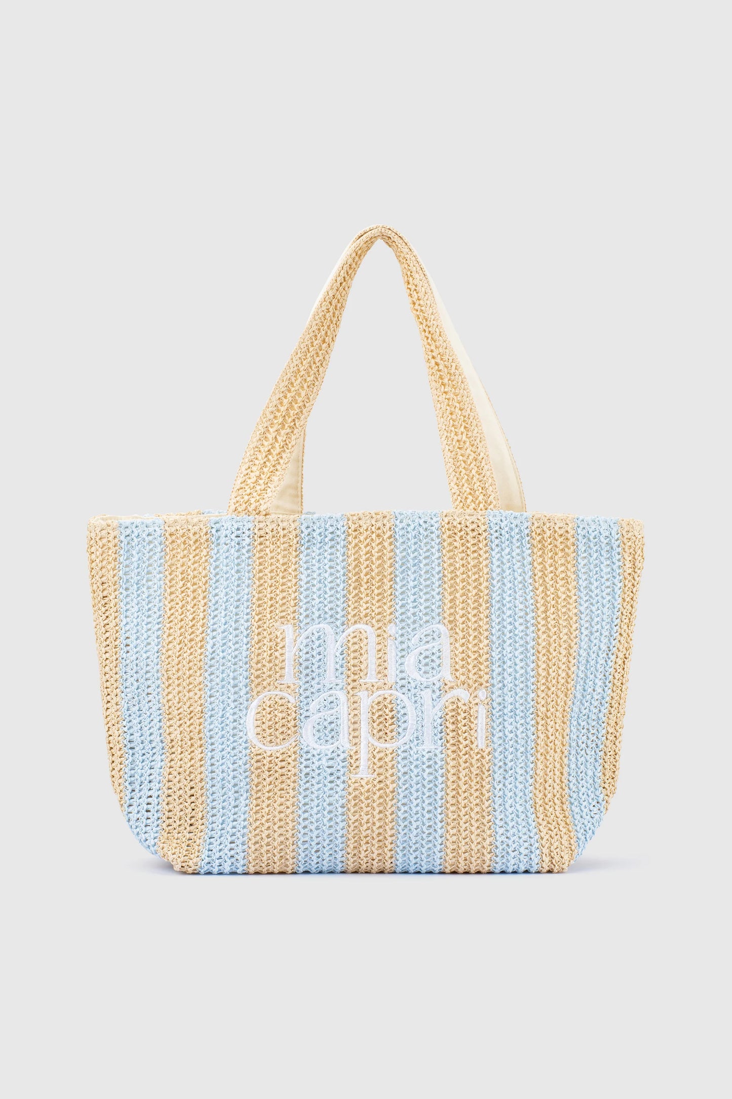 Mia Capri - Vacay Tote | Pale Blue