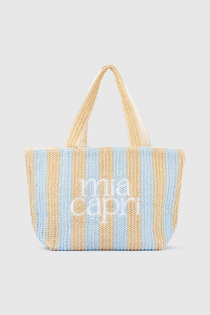 Mia Capri - Vacay Tote | Pale Blue
