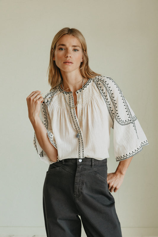 Indi & Cold - Bell Sleeve Shirt
