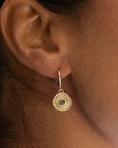 AGAPEE - Alba Green Earrings