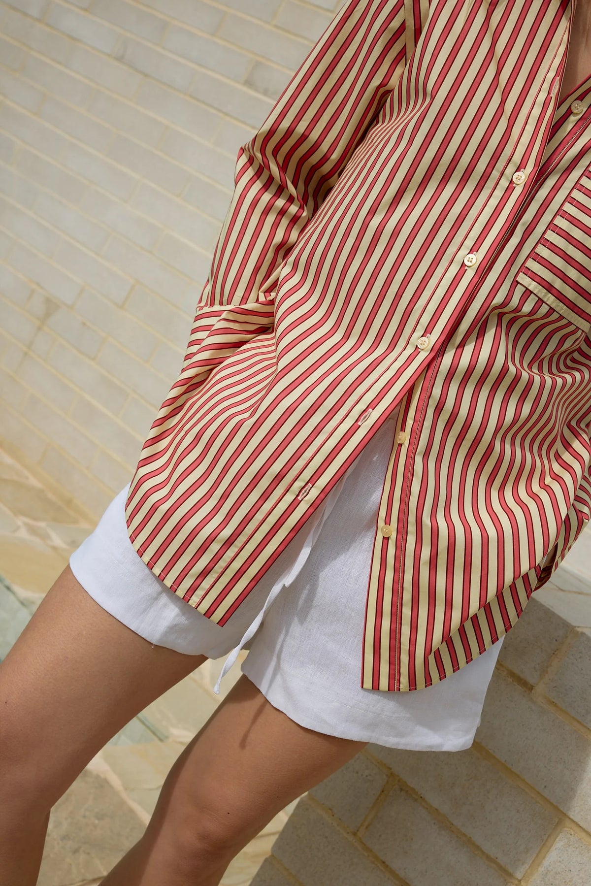 ASTON STUDIO - Buddy Shirt | Bumblebee stripe