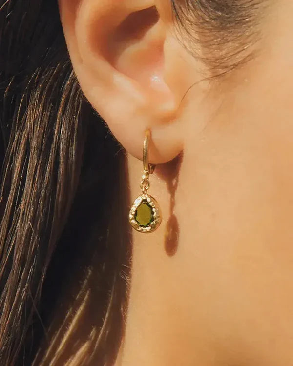 AGAPEE - Lysia Dark Green Earrings