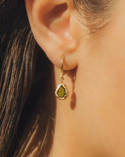AGAPEE - Lysia Dark Green Earrings