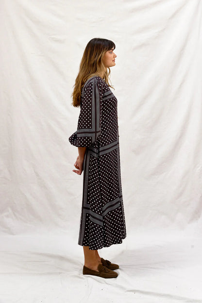 Binny - Hot Chocolate shirt dress