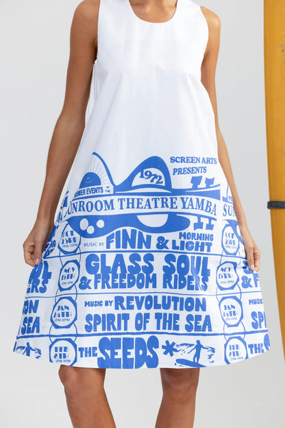 Binny - Blue Crush Dress