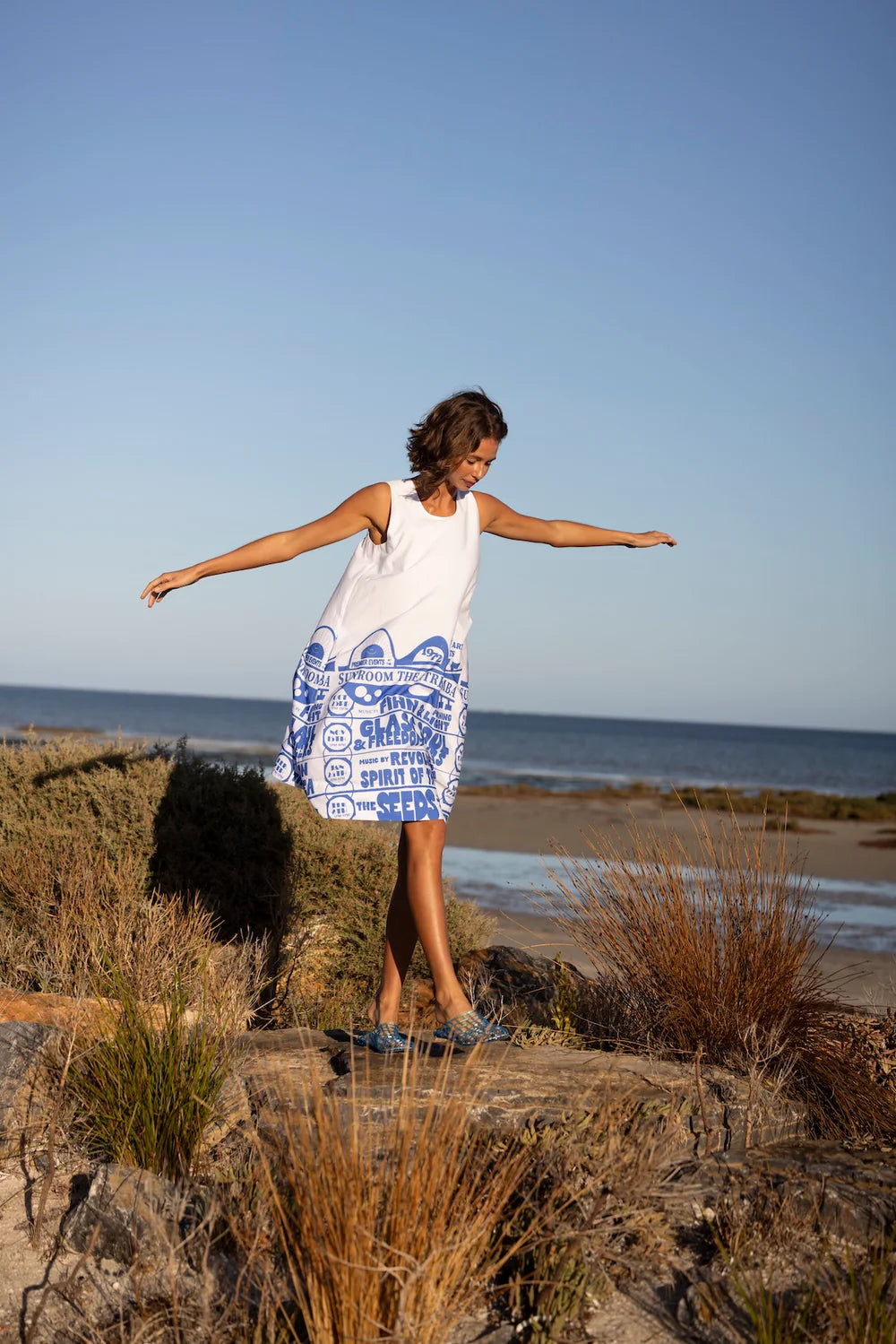 Binny - Blue Crush Dress