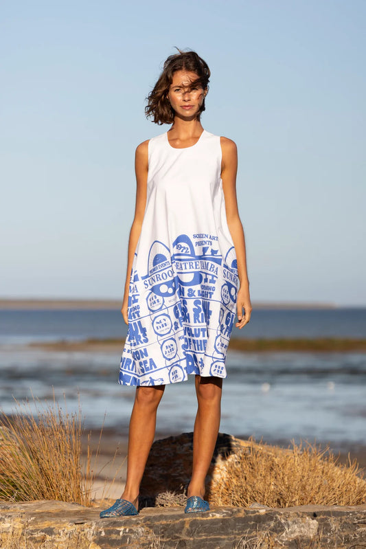 Binny - Blue Crush Dress