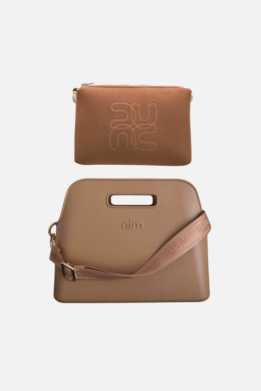 Nim The Label - The BB Tote Set | Latte