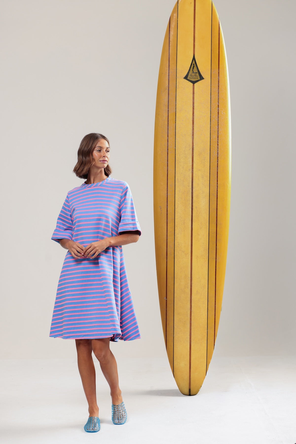 Binny - Vacswim Jersey Knee T-Shirt Dress