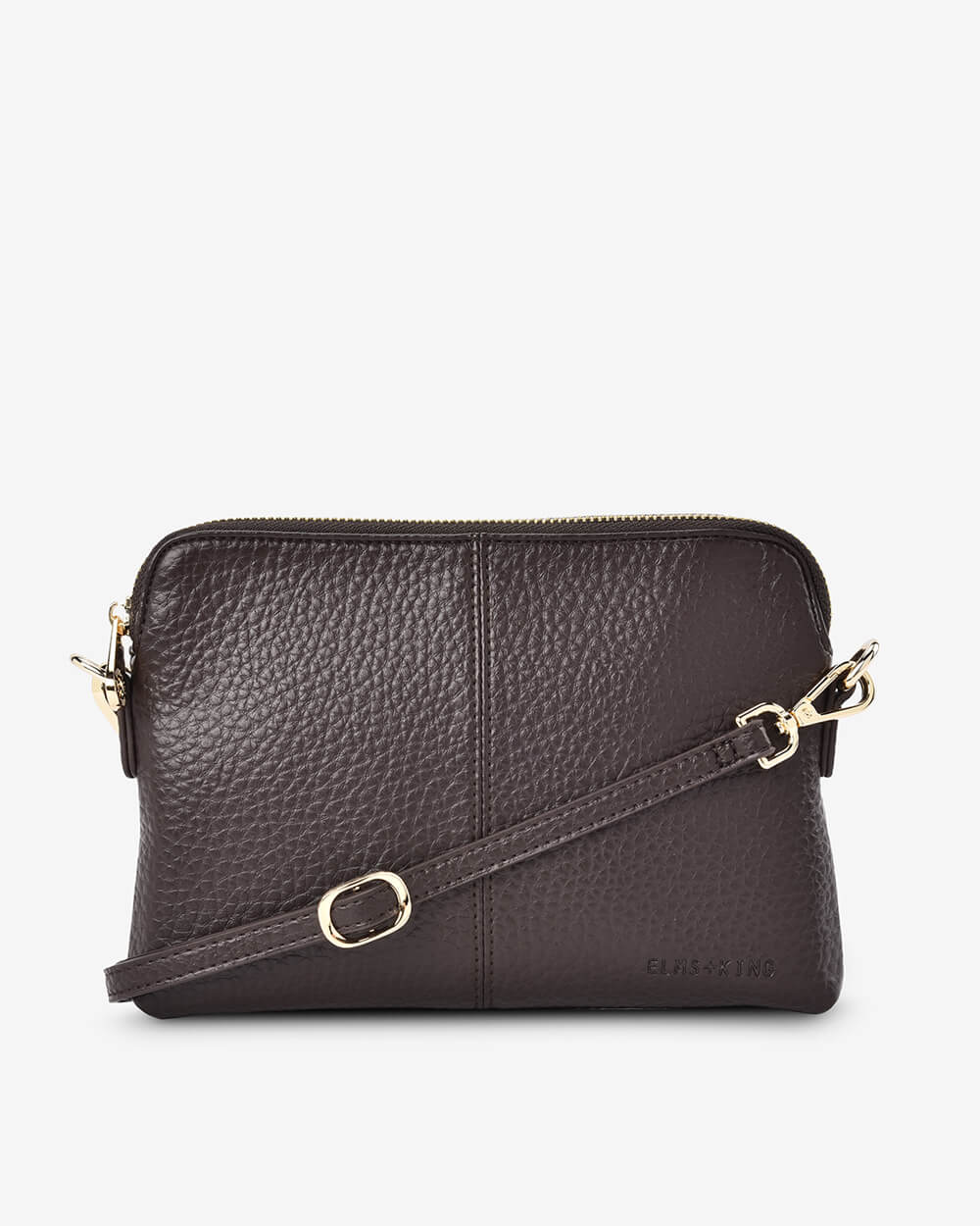 ELMS + KING - Bowery Crossbody | Chocolate
