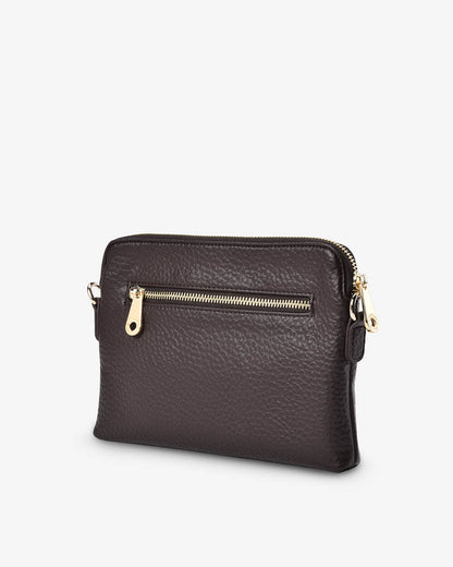 ELMS + KING - Bowery Crossbody | Chocolate