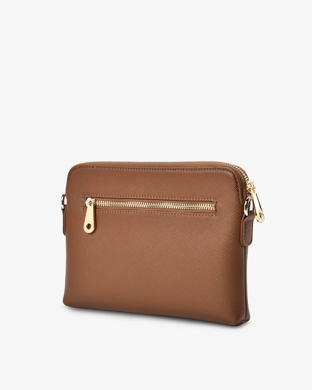 ELMS + KING - Bowery Crossbody | Tan Saffiano
