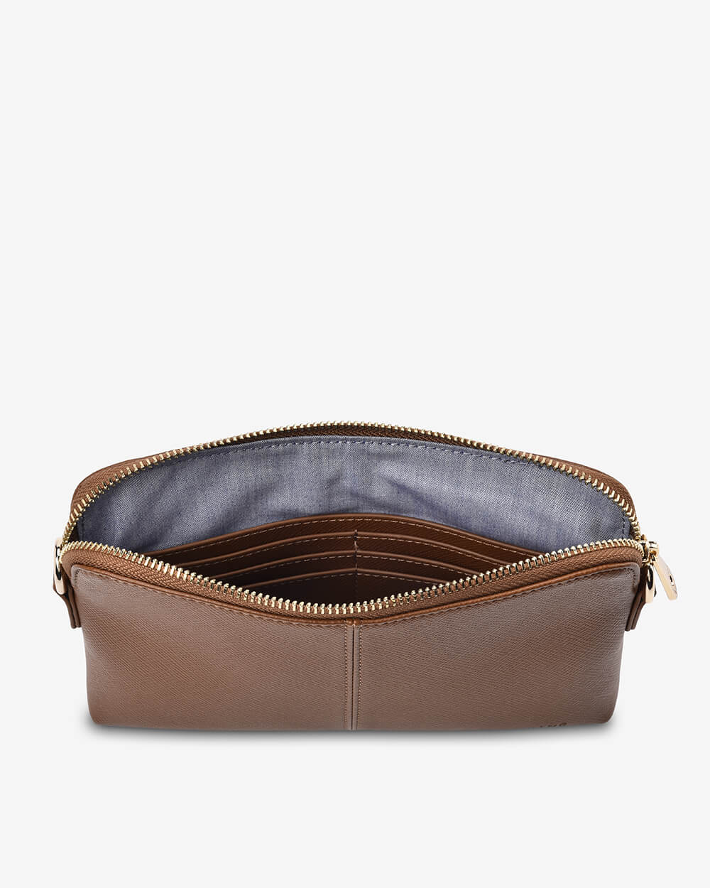 ELMS + KING - Bowery Crossbody | Tan Saffiano