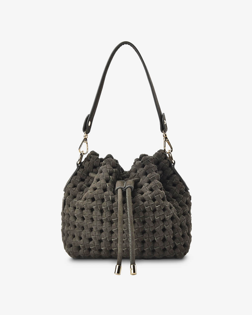 ELMS + KING - Box Weave Bucket | Khaki