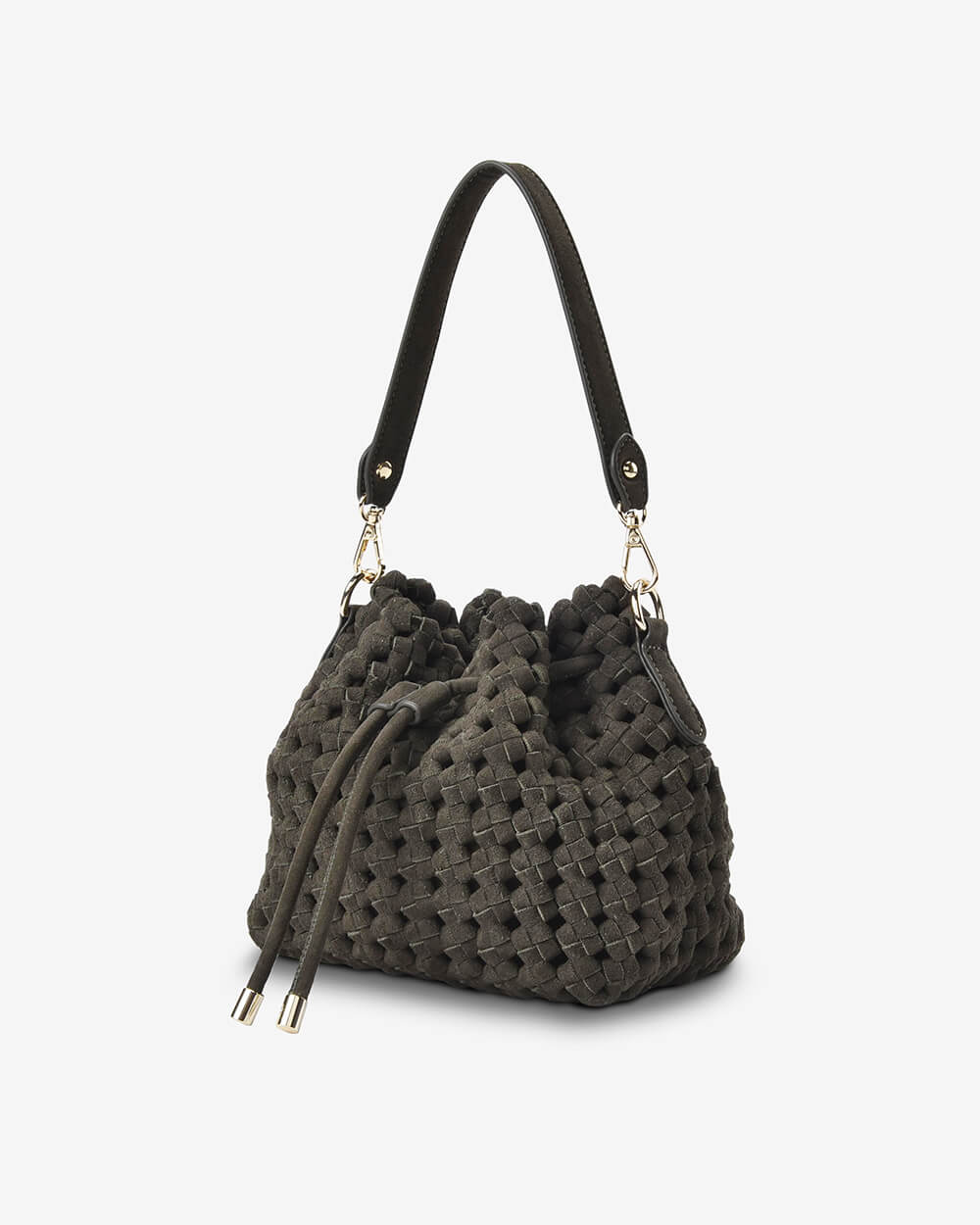 ELMS + KING - Box Weave Bucket | Khaki