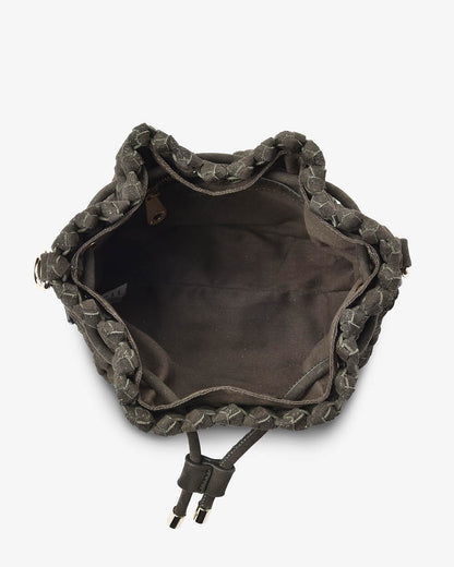 ELMS + KING - Box Weave Bucket | Khaki