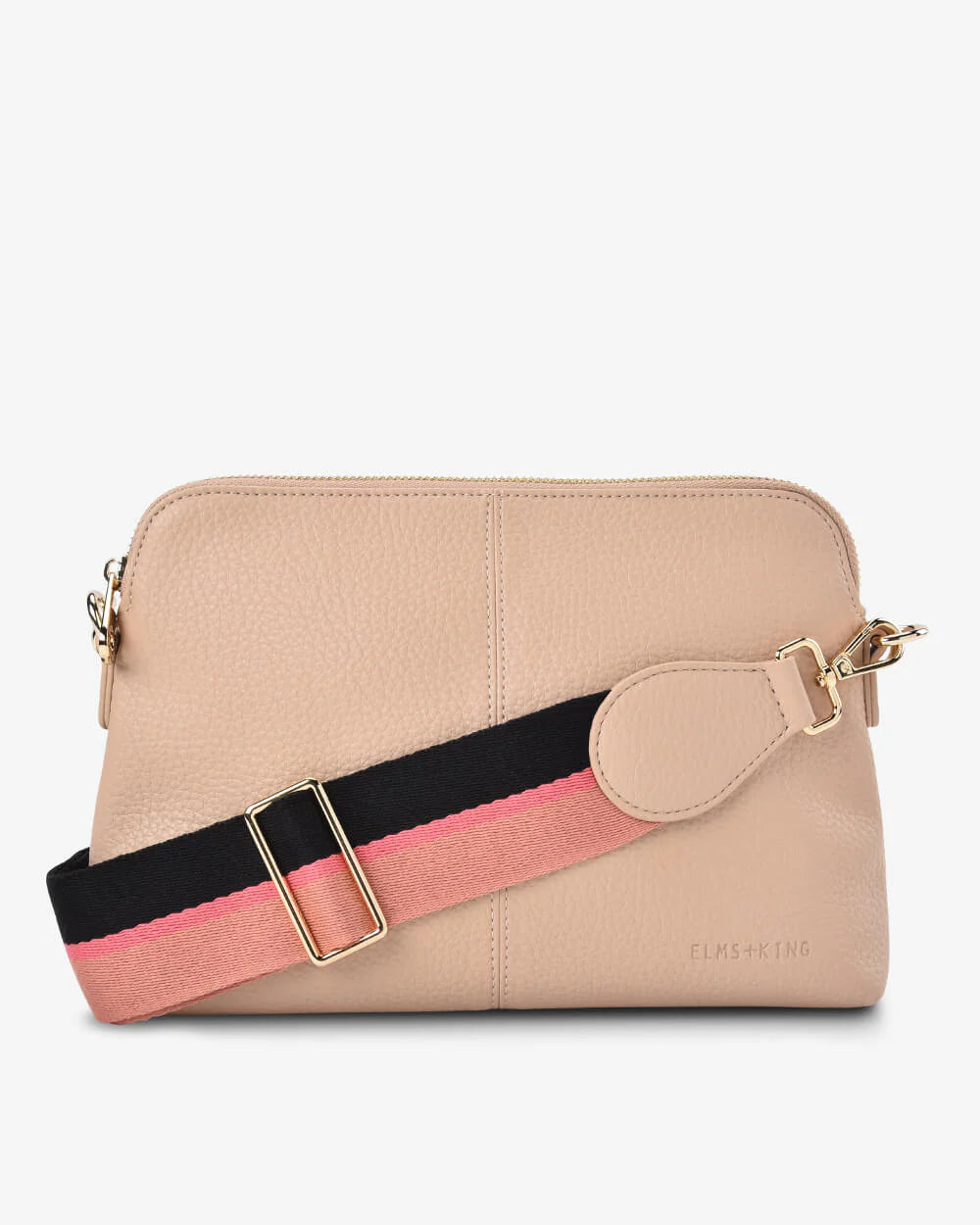 ELMS + KING - Burbank Crossbody Large | Neutral Pebble