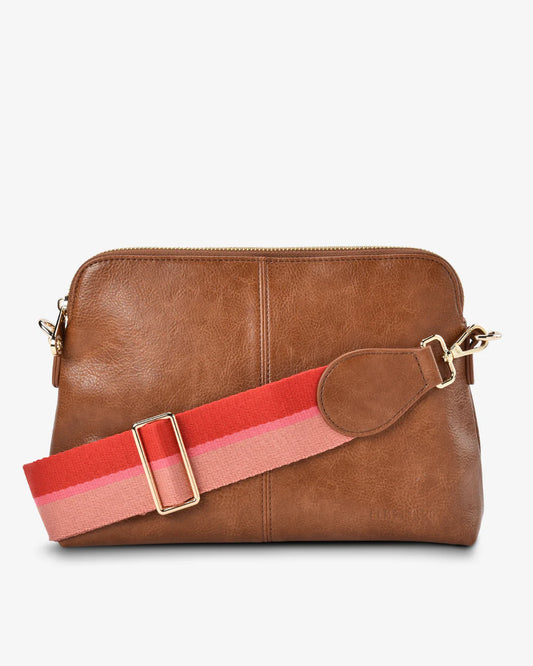 ELMS + KING - Burbank Crossbody Large | Tan Pebble