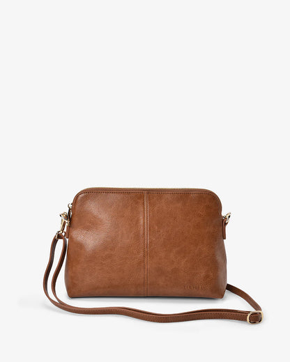 ELMS + KING - Burbank Crossbody Large | Tan Pebble