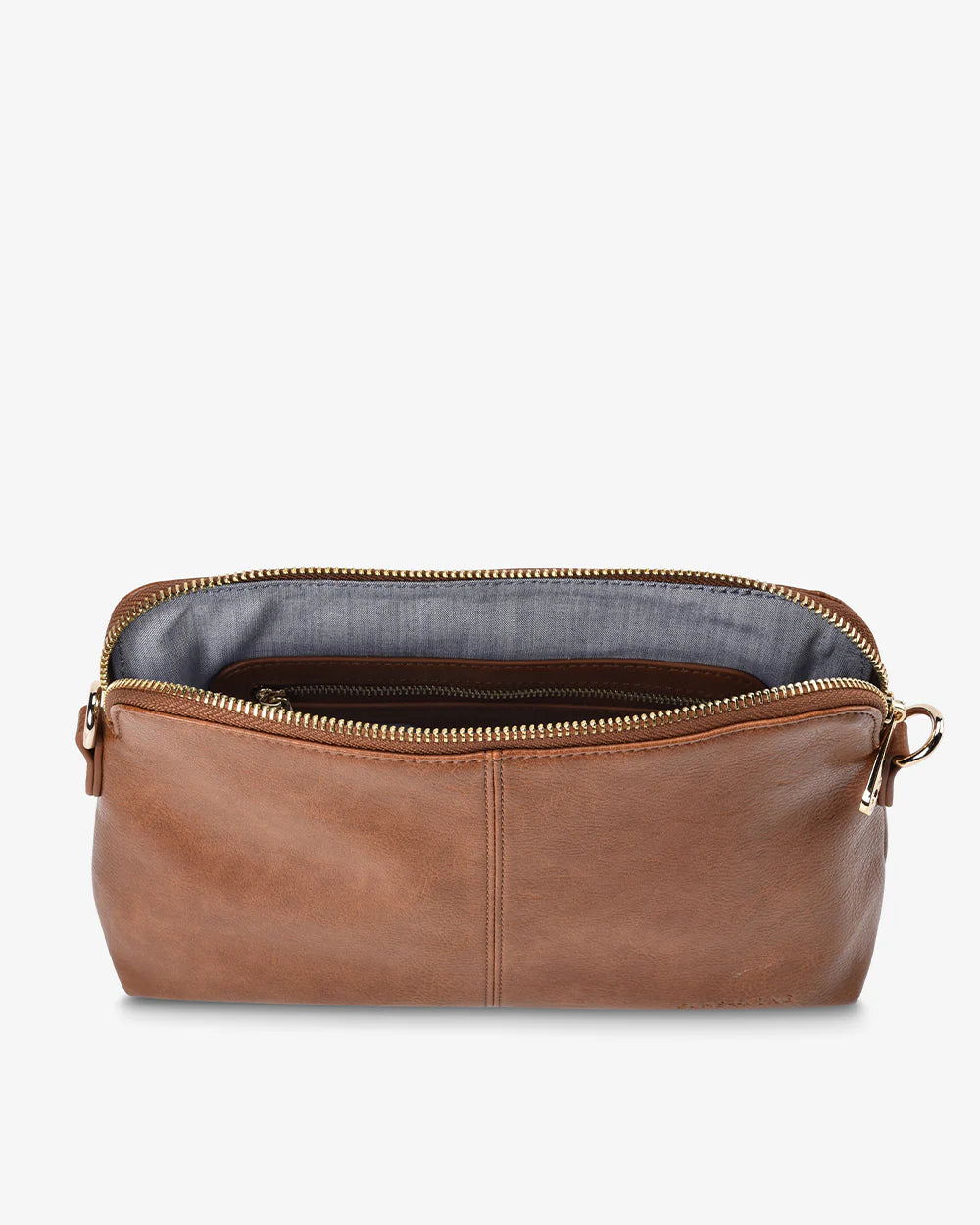 ELMS + KING - Burbank Crossbody Large | Tan Pebble