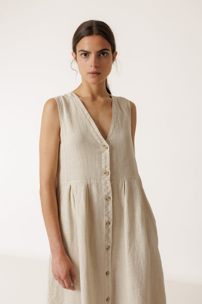 Indi & Cold - Linen Multiposition Dress