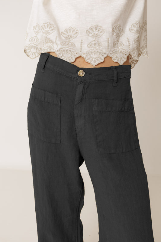 Indi & Cold - Flowy Linen Pant
