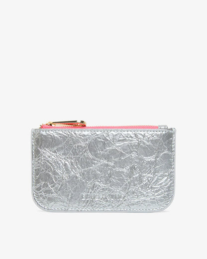 ELMS + KING - Centro Wallet | Silver Crinkle