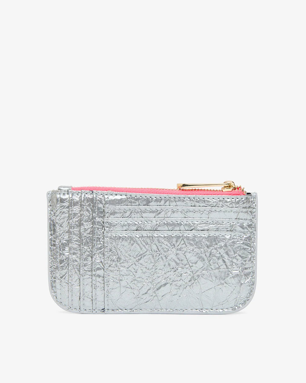 ELMS + KING - Centro Wallet | Silver Crinkle