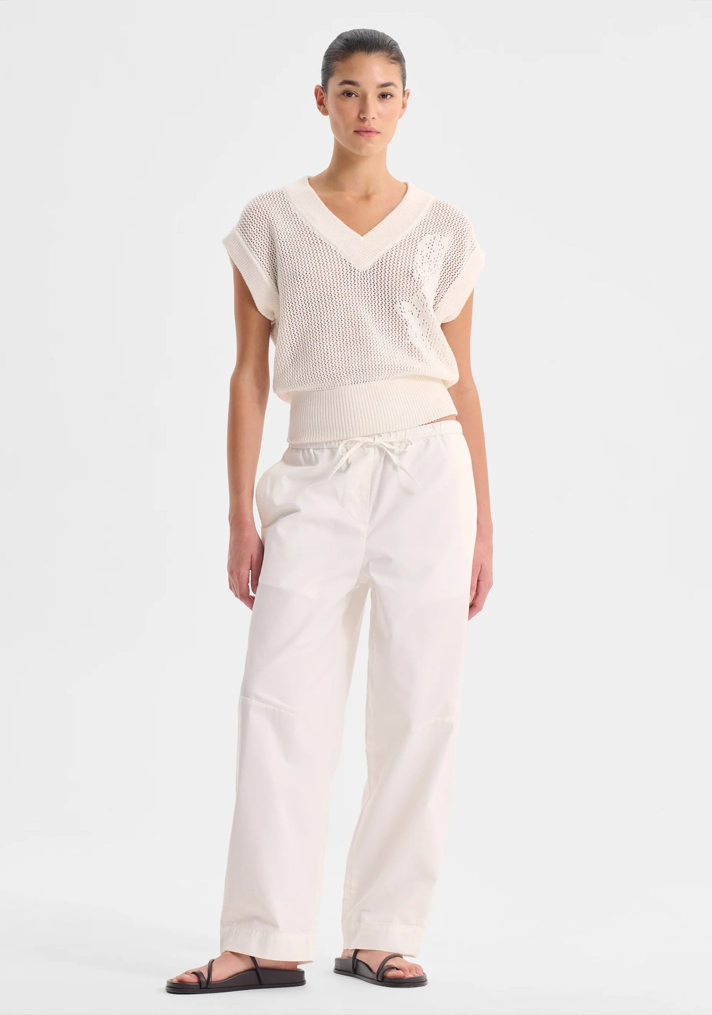 Morrison - Chiara Knit Vest | White Morrison