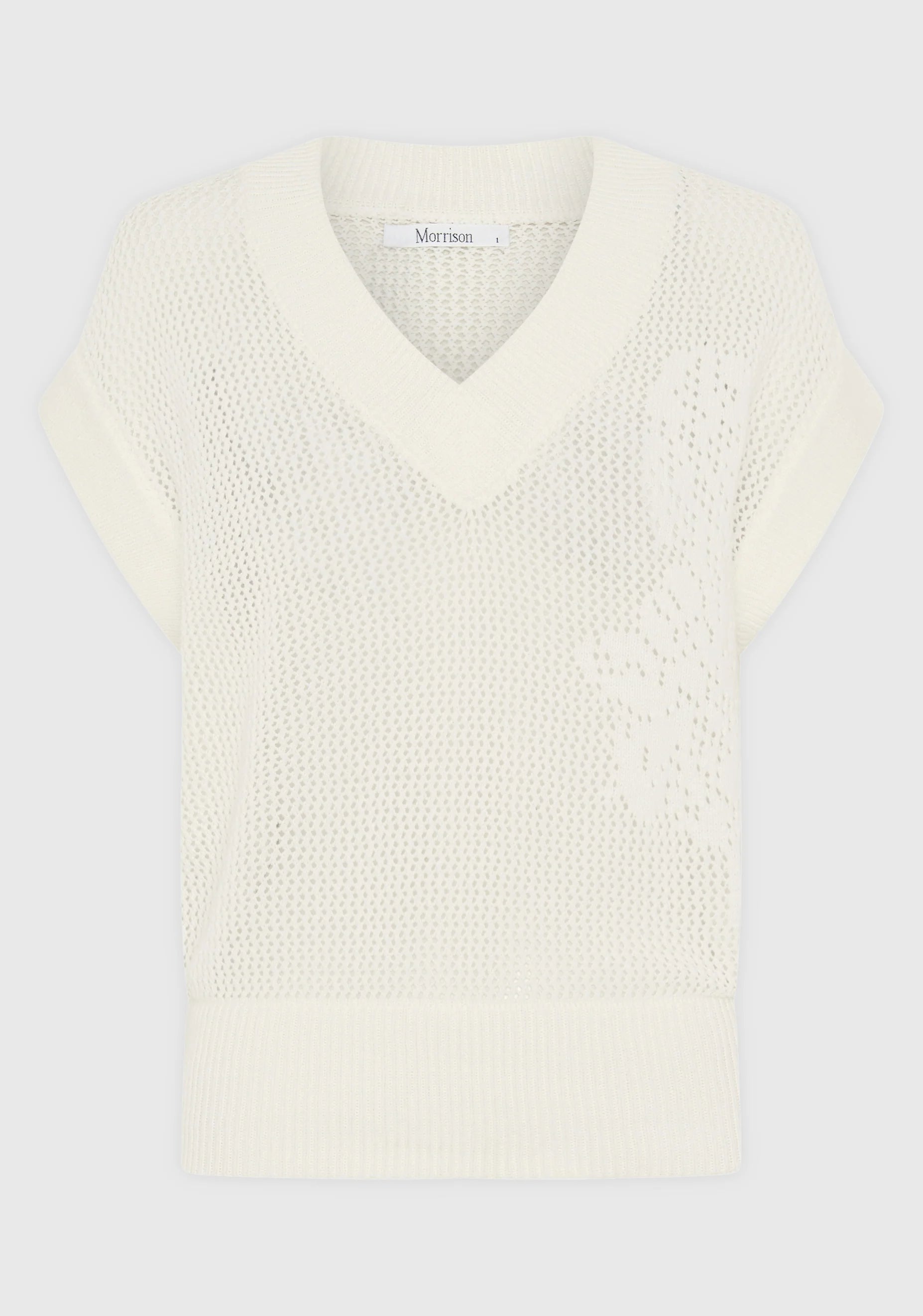 Morrison - Chiara Knit Vest | White Morrison
