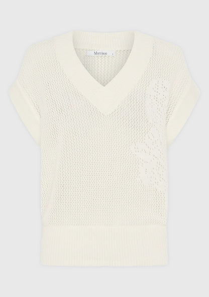 Morrison - Chiara Knit Vest | White Morrison