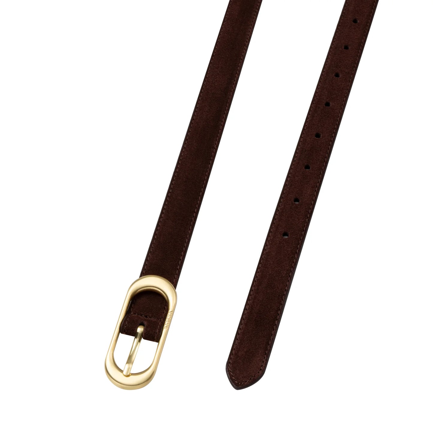 SANCIA - The Mira Belt | Espresso Suede
