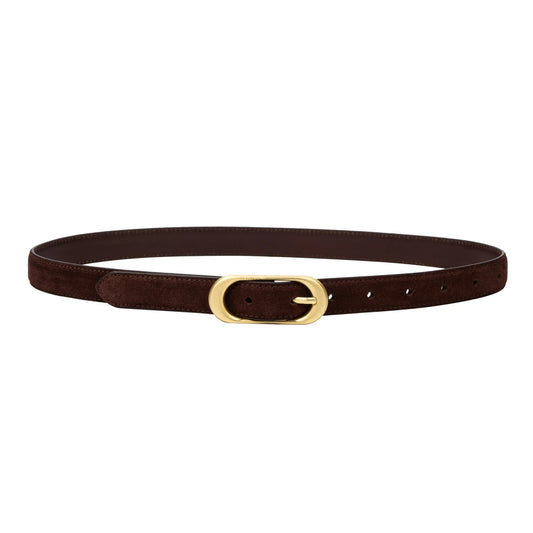 SANCIA - The Mira Belt | Espresso Suede