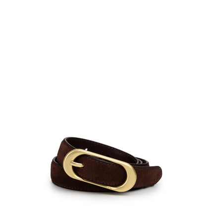 SANCIA - The Mira Belt | Espresso Suede