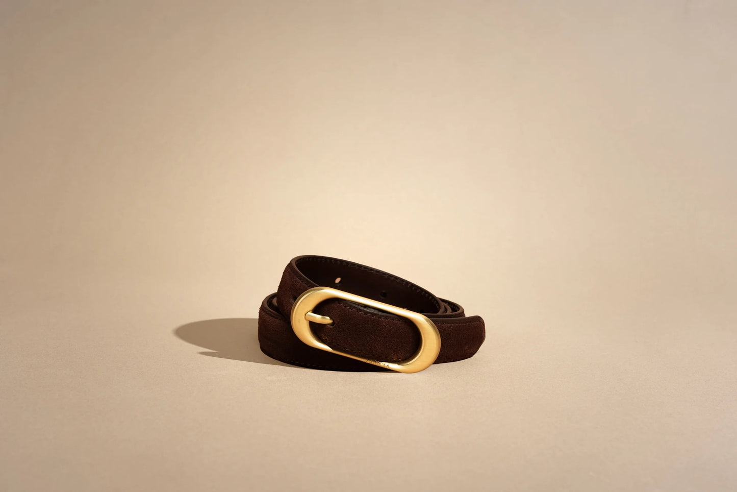 SANCIA - The Mira Belt | Espresso Suede