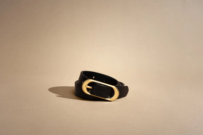 SANCIA - The Mira Belt | Black Vegetable