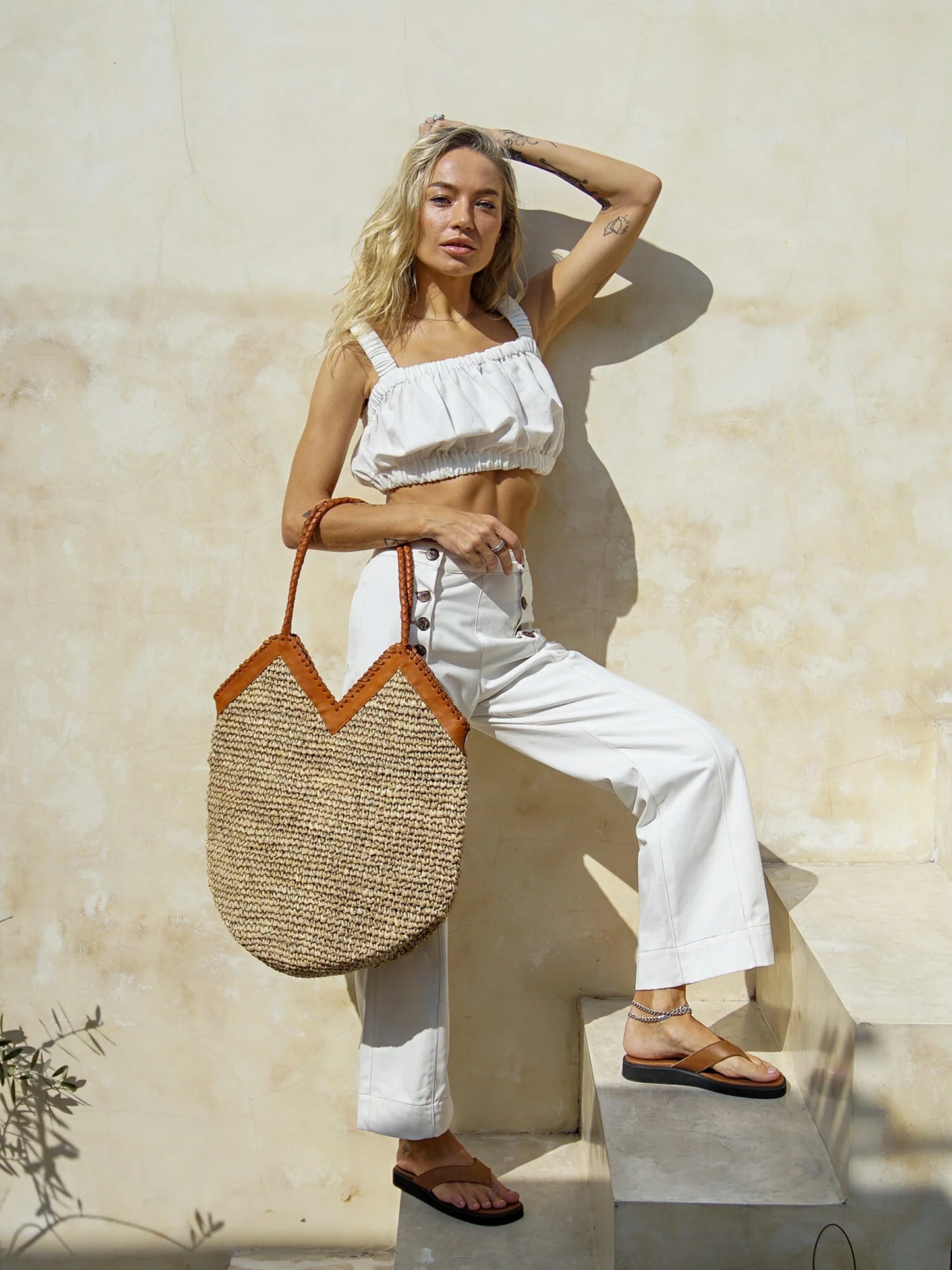 VOYAGE THE LABEL - Cancun Bag | Tan