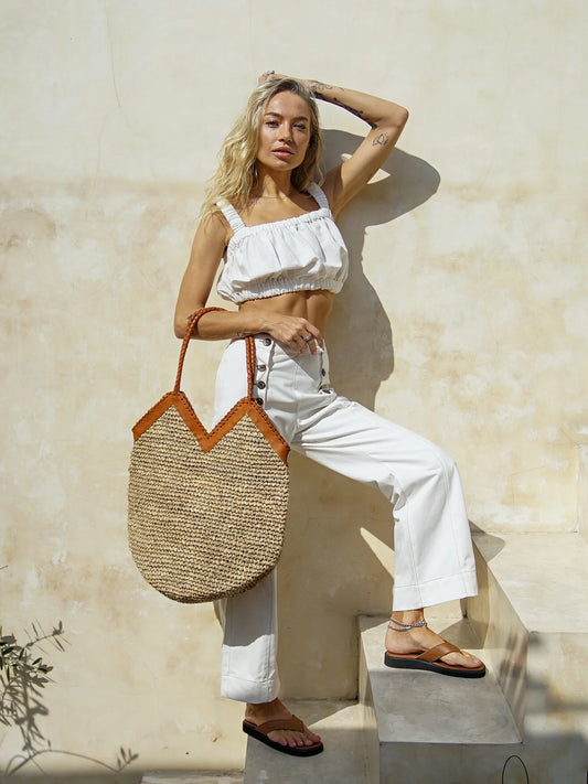 VOYAGE THE LABEL - Cancun Bag | Tan
